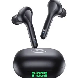 Wireless Earbuds Noise Cancelling 4 Mic Clear Call Bluetooth Headphones Wireless