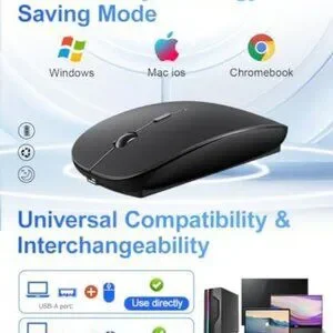 Wireless Mouse 2.4GHz With USB Mini Receiver Mouse Computer Mouse
