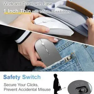 Wireless Mouse 2.4GHz With USB Mini Receiver Mouse Computer Mouse