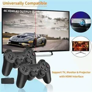 Wireless Retro 15 000+ Games Console Plug & Play Video TV Game Stick 4K HDMI NEW