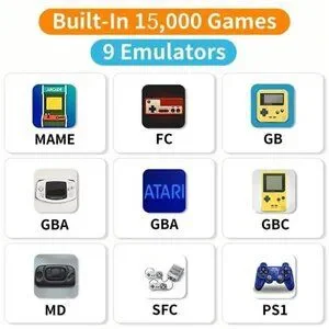 Wireless Retro 15 000+ Games Console Plug & Play Video TV Game Stick 4K HDMI NEW