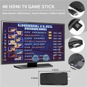 Wireless Retro 15 000+ Games Console Plug & Play Video TV Game Stick 4K HDMI NEW