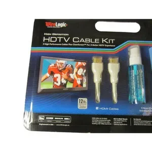 WireLogic HDTV Cable Kit 2 HDMI Cables