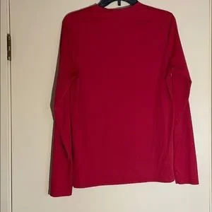 Wisconsin Badger Red Long Sleeve Top