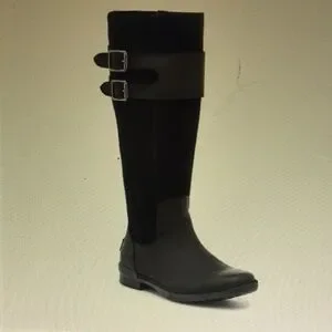 Women's Black Knee-High Boots