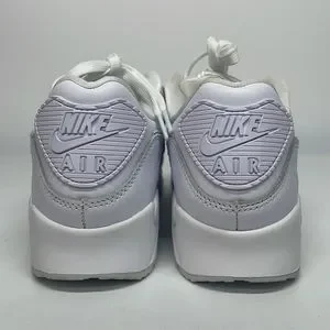 Women’s Nike Air Max 90 SE White Silver Glitter Retro Sneaker FJ4579-100