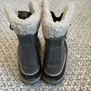 Women's Sorel Winter Carnival Waterproof Winter Boots In Shale Stone Size 8