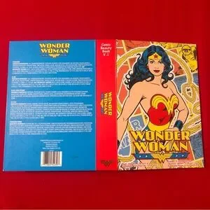 Wonder Woman Comic Volume One Empty Makeup Container