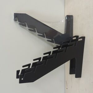 Wooden Black Hat Rack 2 Pack
