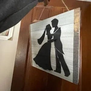 Wooden Wedding Art Sign