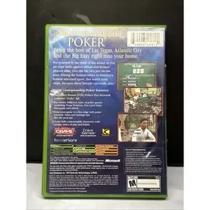 World Championship Poker - Xbox Original - Complete In Box