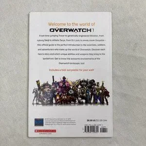 World Guide Overwatch - Paperback By Scholastic PlayStation Xbox PC - VERY GOOD