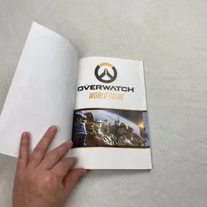 World Guide Overwatch - Paperback By Scholastic PlayStation Xbox PC - VERY GOOD