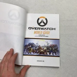 World Guide Overwatch - Paperback By Scholastic PlayStation Xbox PC - VERY GOOD