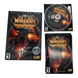 World of Warcraft Cataclysm Expansion Set Video Computer Game PC Box Disc Manual