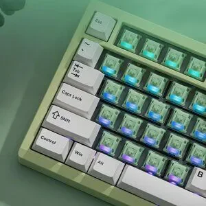WS Jade Mechanical Keyboard Switches 5 Pins PCB Mount Lubed Switches(35pcs)