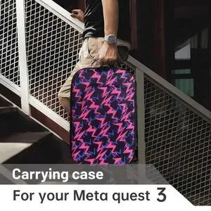 WUDFUME Carrying Case For Meta Quest 3 VR Headset