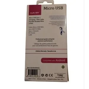 Xavier Micro USB "A" Charging Cable NIB