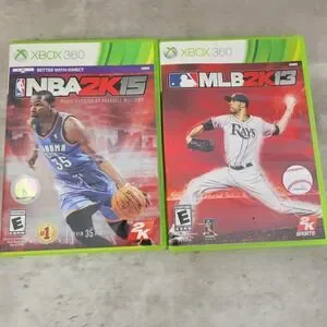Xbox 360 Game Lot NBA15 Madden 15 16 Call Of Duty Advanced Warfare Black Ops MLB