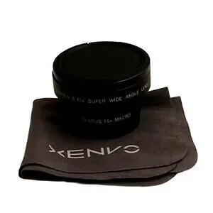 Xenvo Pro Lens Kit TruView 0.45x Wide Angle & Clarus 15x Macro Lens Travel Case