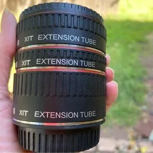 XIT Photo Camera Auto Focus Macro Extension Tube Set For Macro Photography Canon