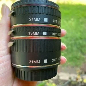 XIT Photo Camera Auto Focus Macro Extension Tube Set For Macro Photography Canon