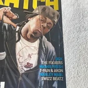 XXL Presents Scratch Magazine Lil Wayne DJ Khaled July‎ August 2007 Snoop Dogg
