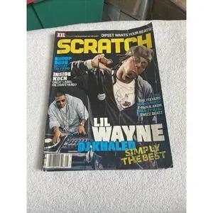 XXL Presents Scratch Magazine Lil Wayne DJ Khaled July‎ August 2007 Snoop Dogg