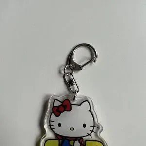 Y2k 2000s Super Cute Hello Kitty Car Keychain Keyring