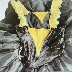 Yellow and Black Kids Costume