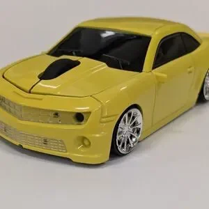 Yellow Camaro USB Mouse