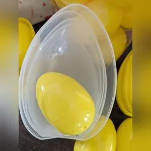 Yellow Plastic Easter Eggs