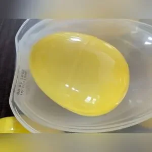Yellow Plastic Easter Eggs