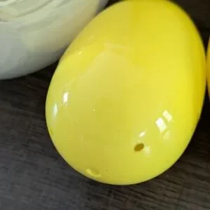 Yellow Plastic Easter Eggs
