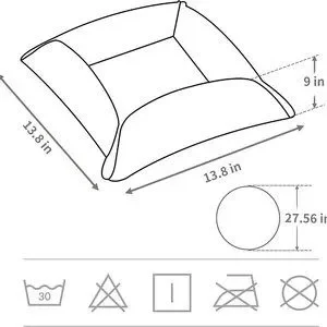 YIOQIO Small Pet Bed