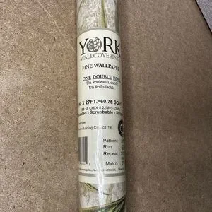 York Wallcoverings Fine Wallpaper Tropical Palm Tree HP5545 One Double Roll