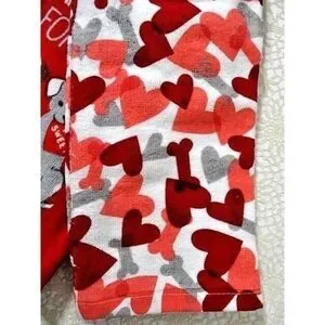 You're Pawfect For Me Dogs And Hearts Kitchen Towels Dog Bones Cotton 2-pc Gift