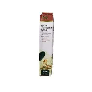 Zilla Reptile Terrarium Bedding Substrate Liner Green 10 Gallon