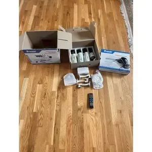 Zmodo Video Security System 4 Wireless Cameras W/Night Vision ZMD KNS4 IASFZ4ZN
