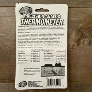 Zoo Med Precision Analog Reptile Thermometer