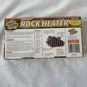 Zoo Med ReptiCare Mini Size Rock Heater For Lizards And Snakes NEW