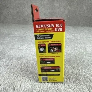 Zoo Med ReptiSun 10.0 UVB Mini Compact Fluorescent 13 Watt Bulb