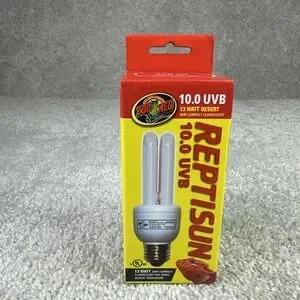Zoo Med ReptiSun 10.0 UVB Mini Compact Fluorescent 13 Watt bulb
