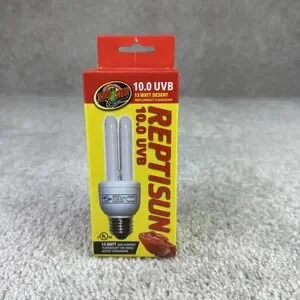 Zoo Med ReptiSun 10.0 UVB Mini Compact Fluorescent 13 Watt bulb